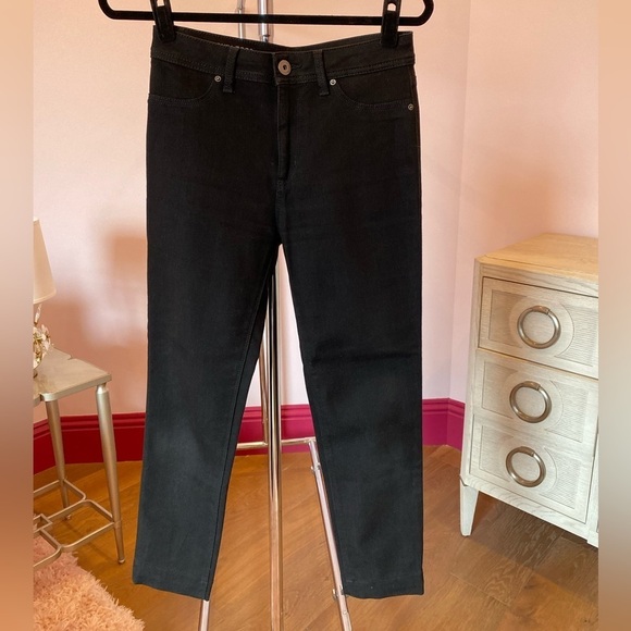 DL1961 Black Nina High rise skinny jeans size 27 or 28 - Picture 1 of 13